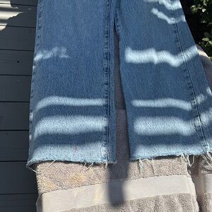 Garage Light Blue Jeans wide leg